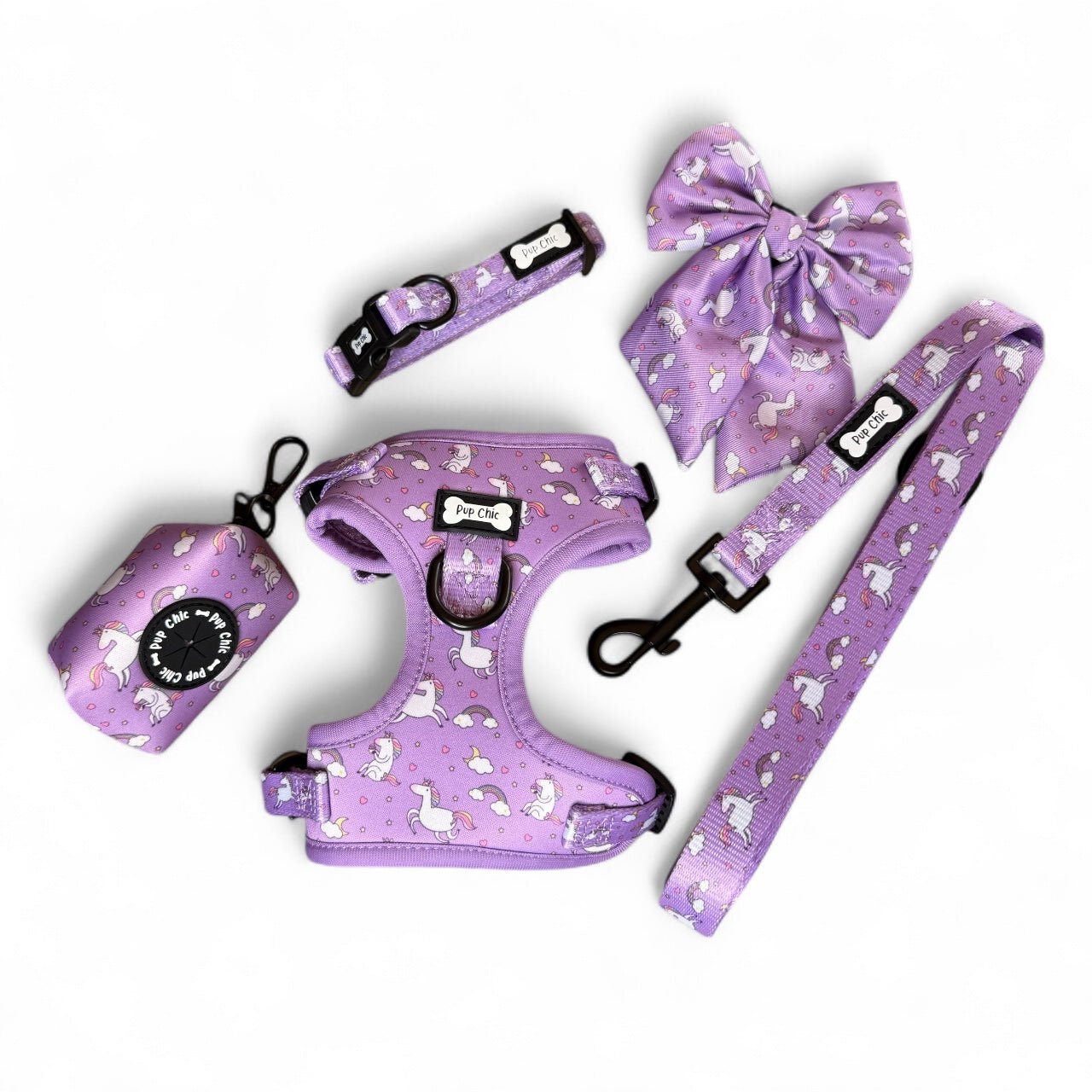 Daydreams and Unicorns Step In Adjustable Small Dog Harness XXS