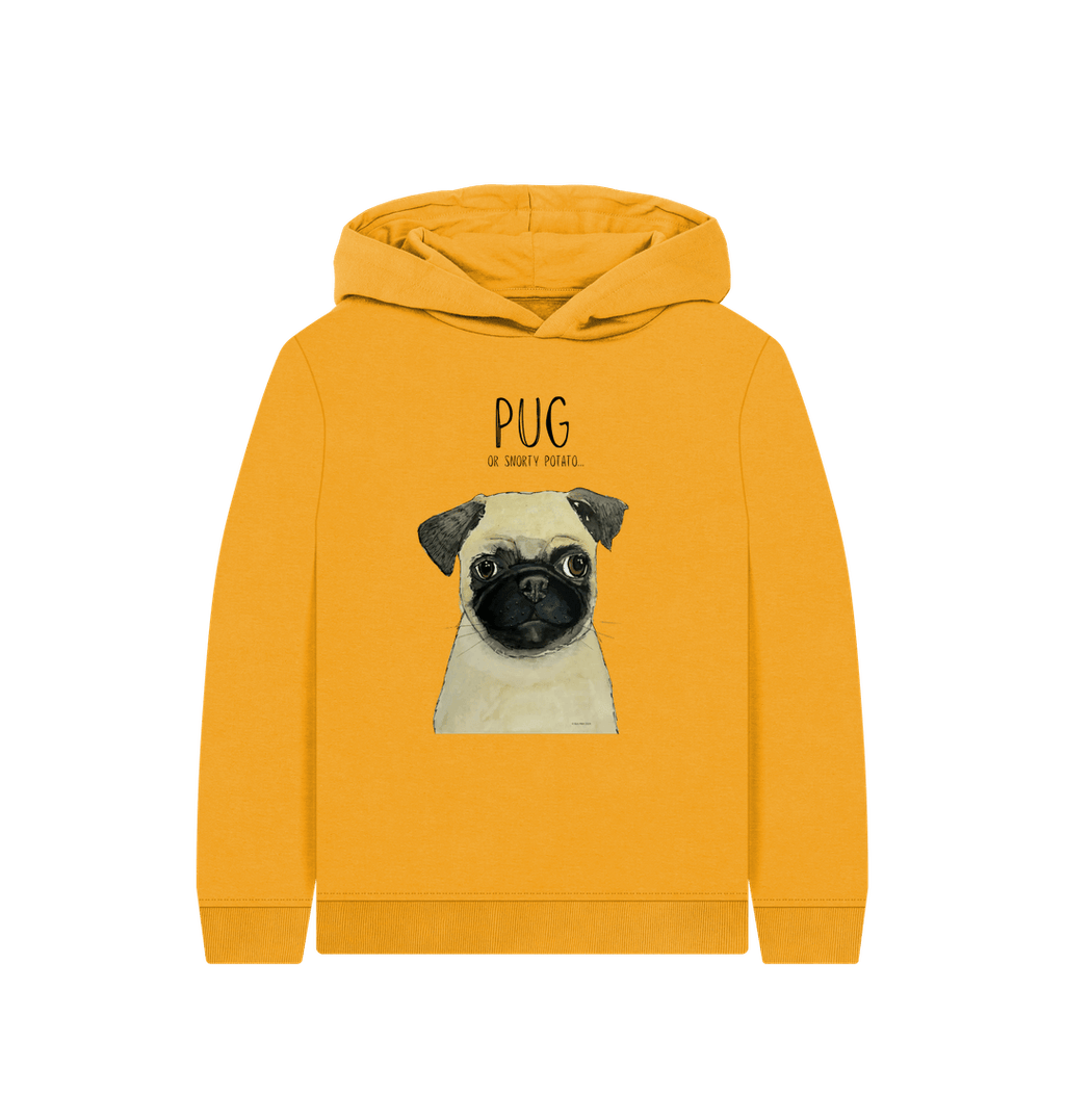 Pug Cozy Kids Hoodie