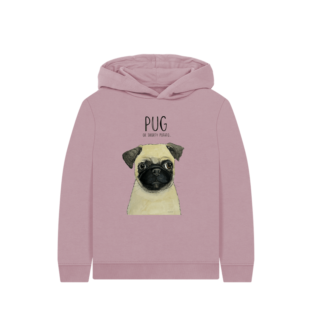 Pug Cozy Kids Hoodie