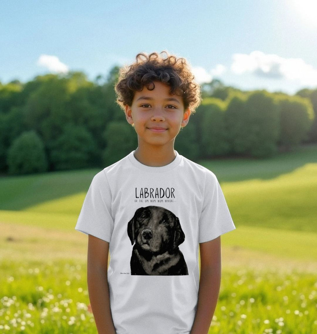 Black Labrador Snack Patrol Kids T-Shirt