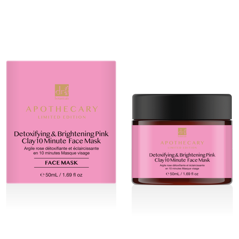 Pink Clay 10 Minute Detoxifying and Brightening Face Mask 50ml