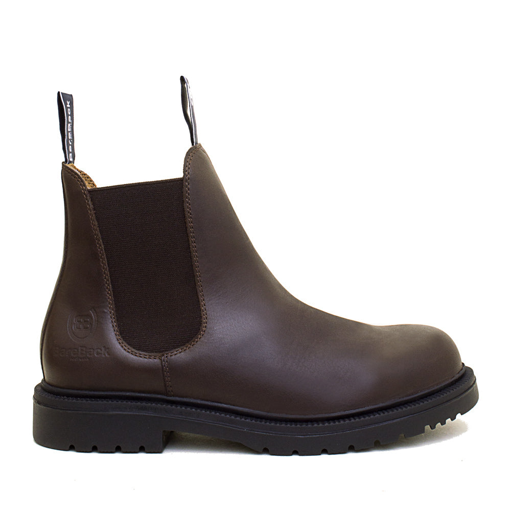 Steel Toe Cap Work Boots in Brown