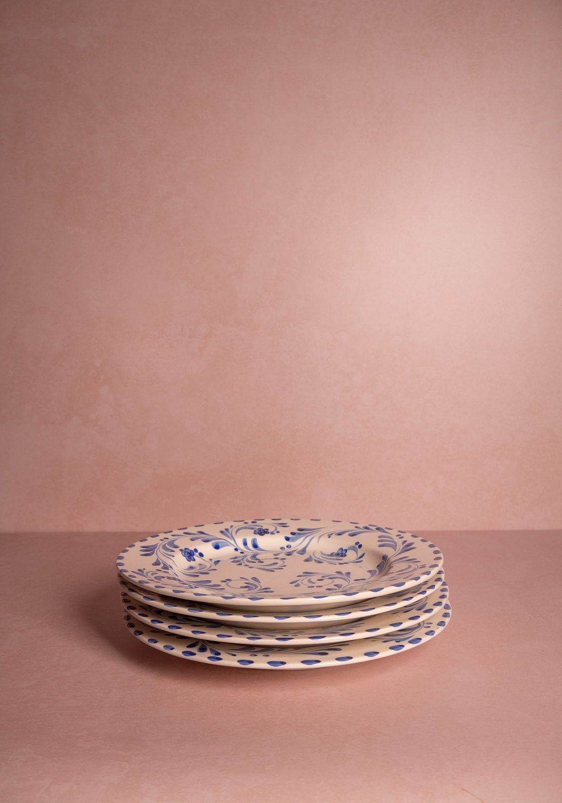 Sophia Dinner Plate, Blue