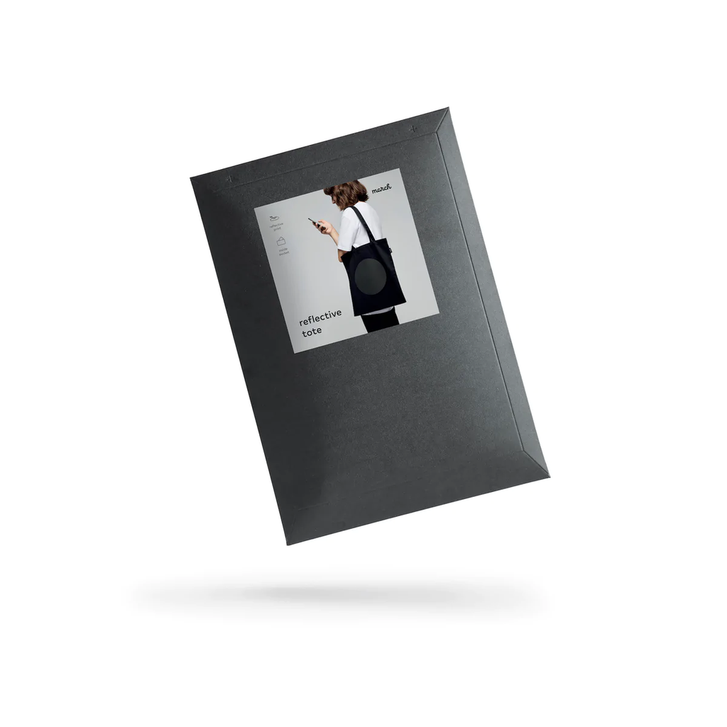 Stylish MARCH Reflective Tote Bag – Durable & Safe for Night by March Design Studio at www.brixbailey.com