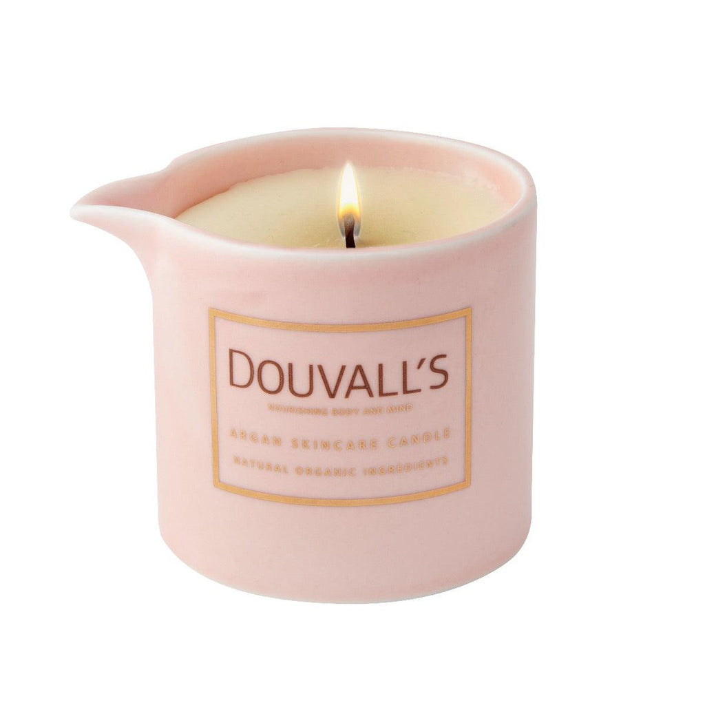 Argan Massage Candle Vanilla Jasmine and Ginger 180g