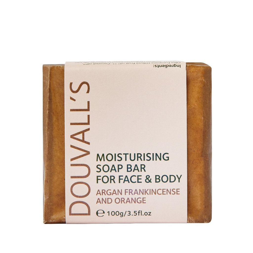 Organic Argan Frankincense and Orange Soap 100g