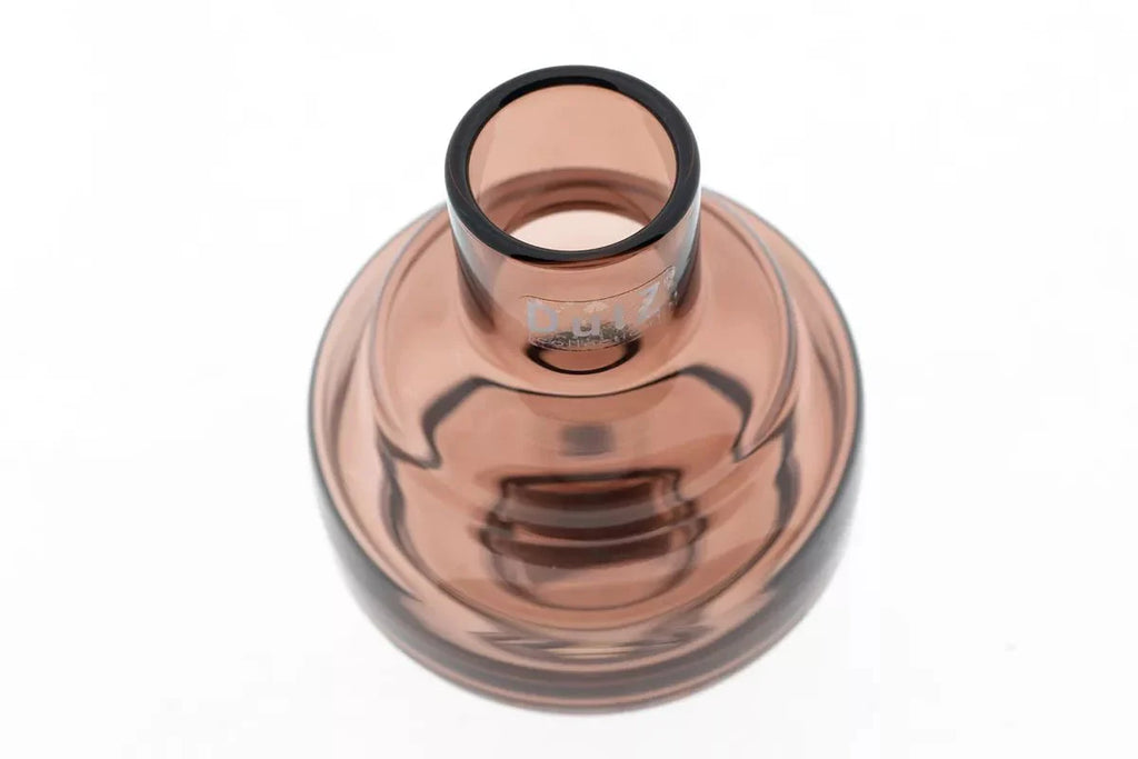 Burgundy Luxe Vase with Hand Blown Glass