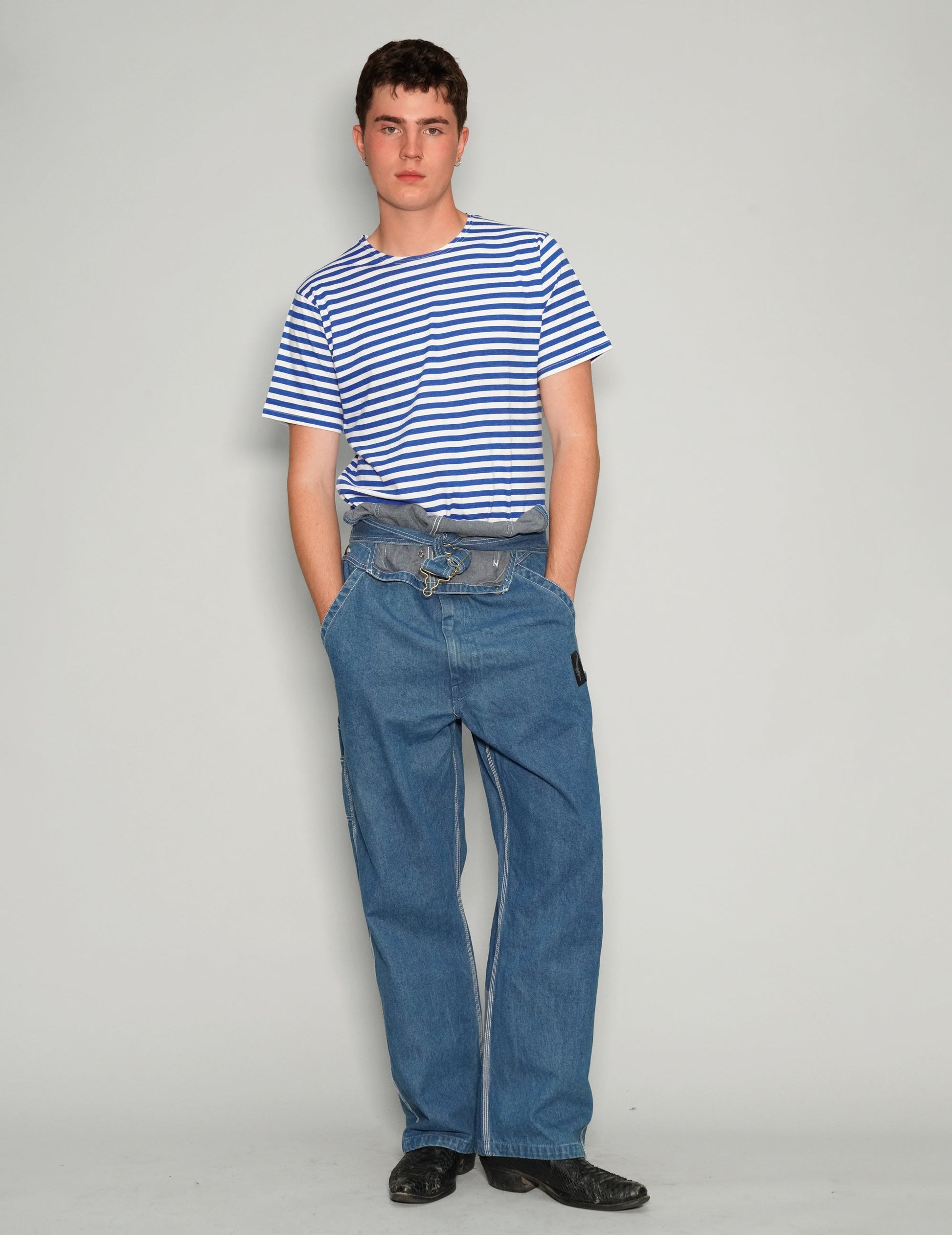 Vintage 80s Cotton Dungarees