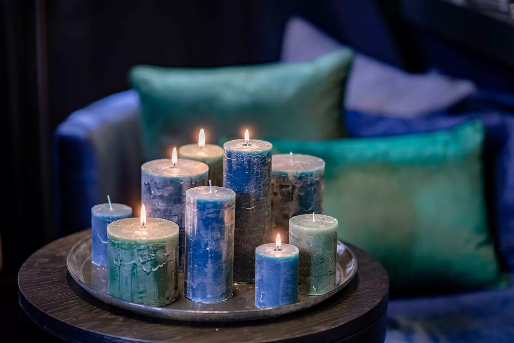 Dark Green Luxury Handmade Candle