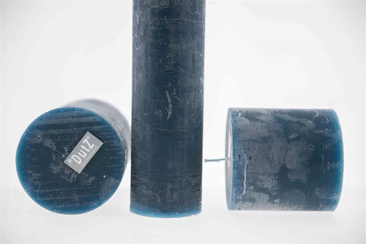 Luxury Rustic Candle in Navy Blue