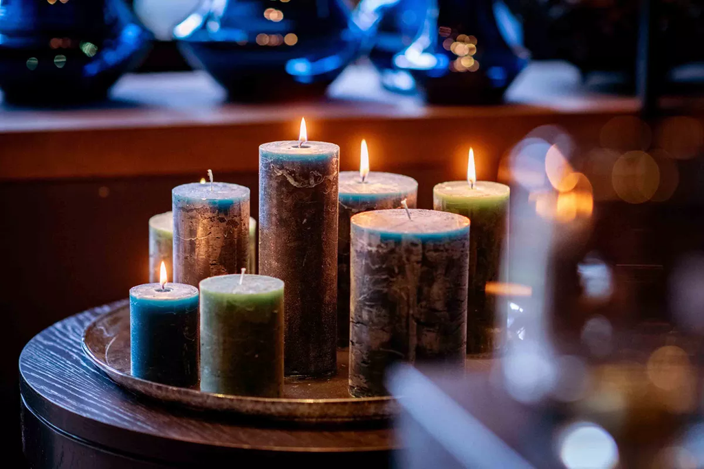 Dark Green Luxury Handmade Candle