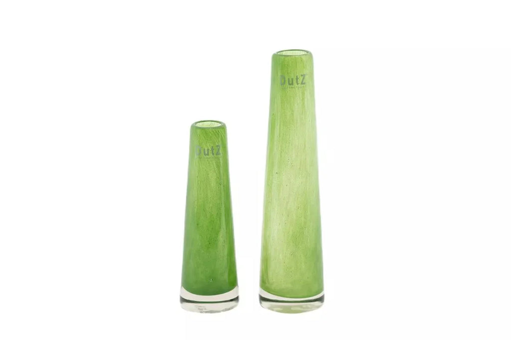 Jungle Green Solifleur Vase Mouthblown Glass