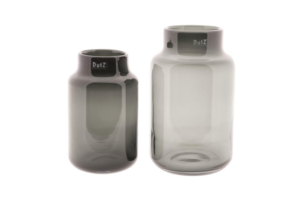 Nova Smoke Barrel Vase 30cm
