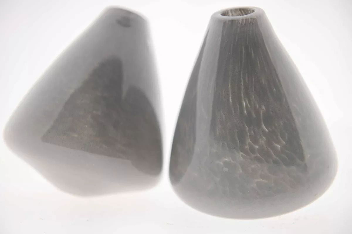 Tumbling Vase Grey 12cm Height