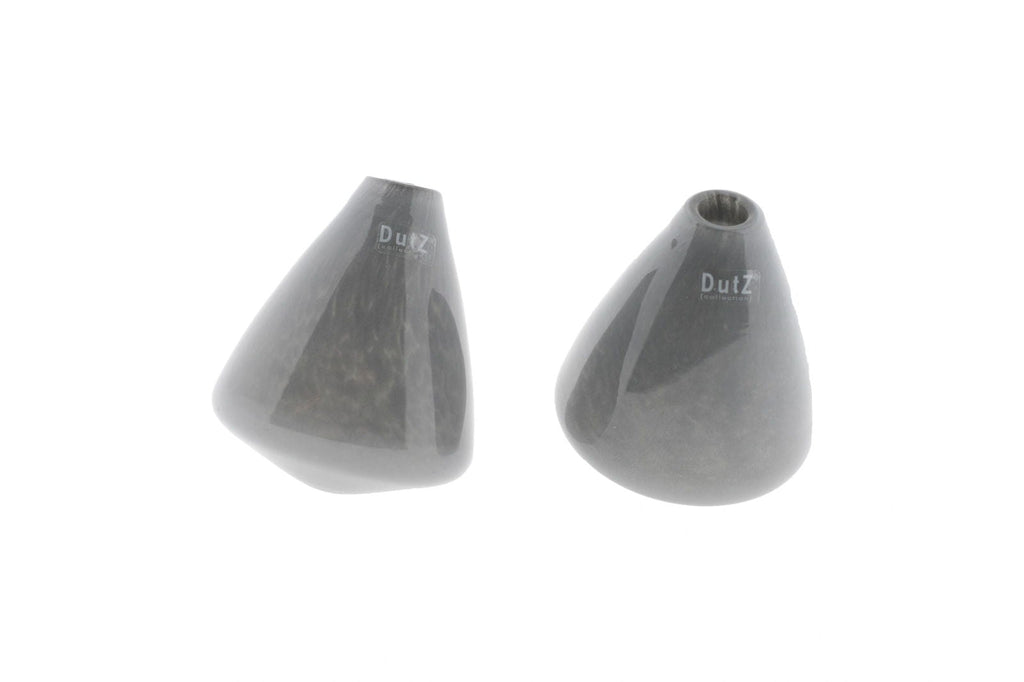 Tumbling Vase Grey 12cm Height