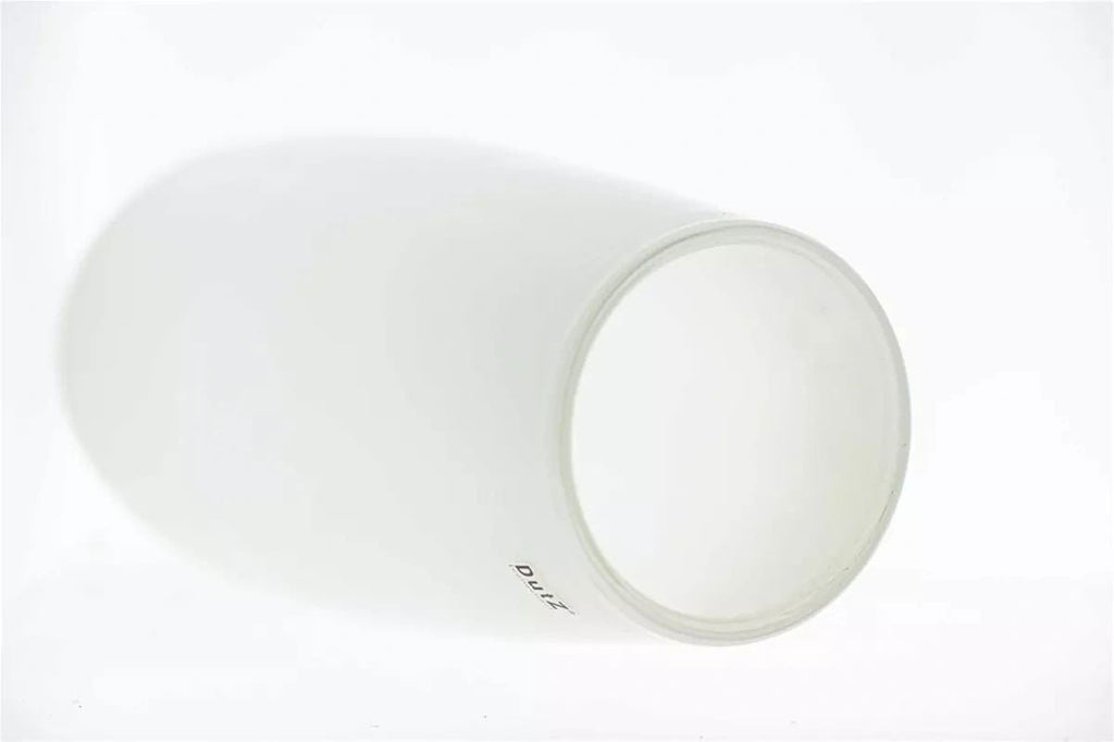 Robert White Mouth Blown Glass Vase