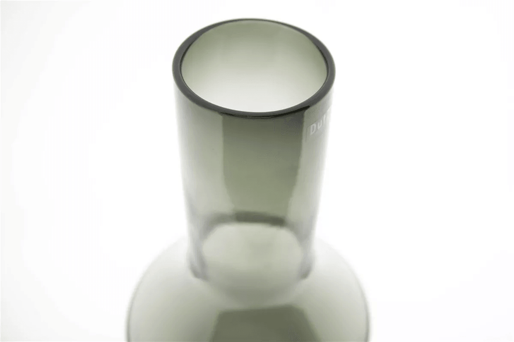 Marco Smoke Mouth Blown Glass Vase