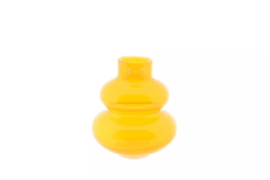Skrzyszow Small Vase in Orange, 16cm Height