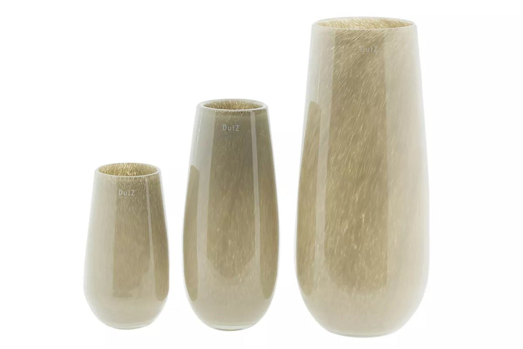 Robert Vase in Taupe