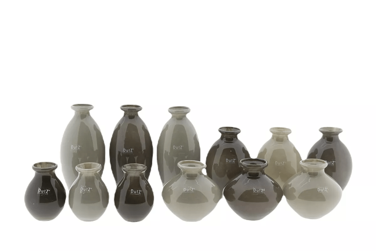 Taupe Mix Bud Vase Set of 24