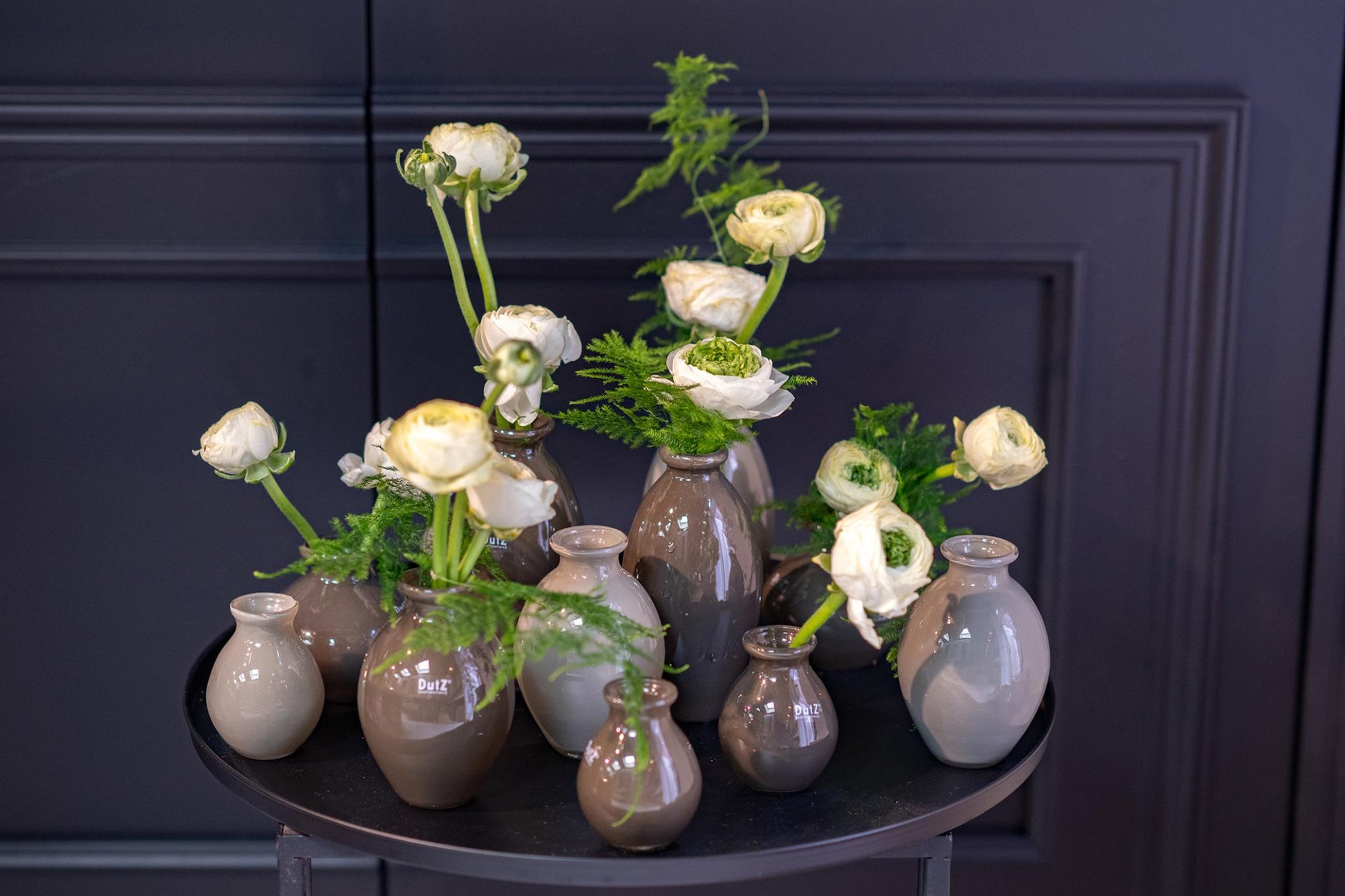 Taupe Mix Bud Vase Set of 24