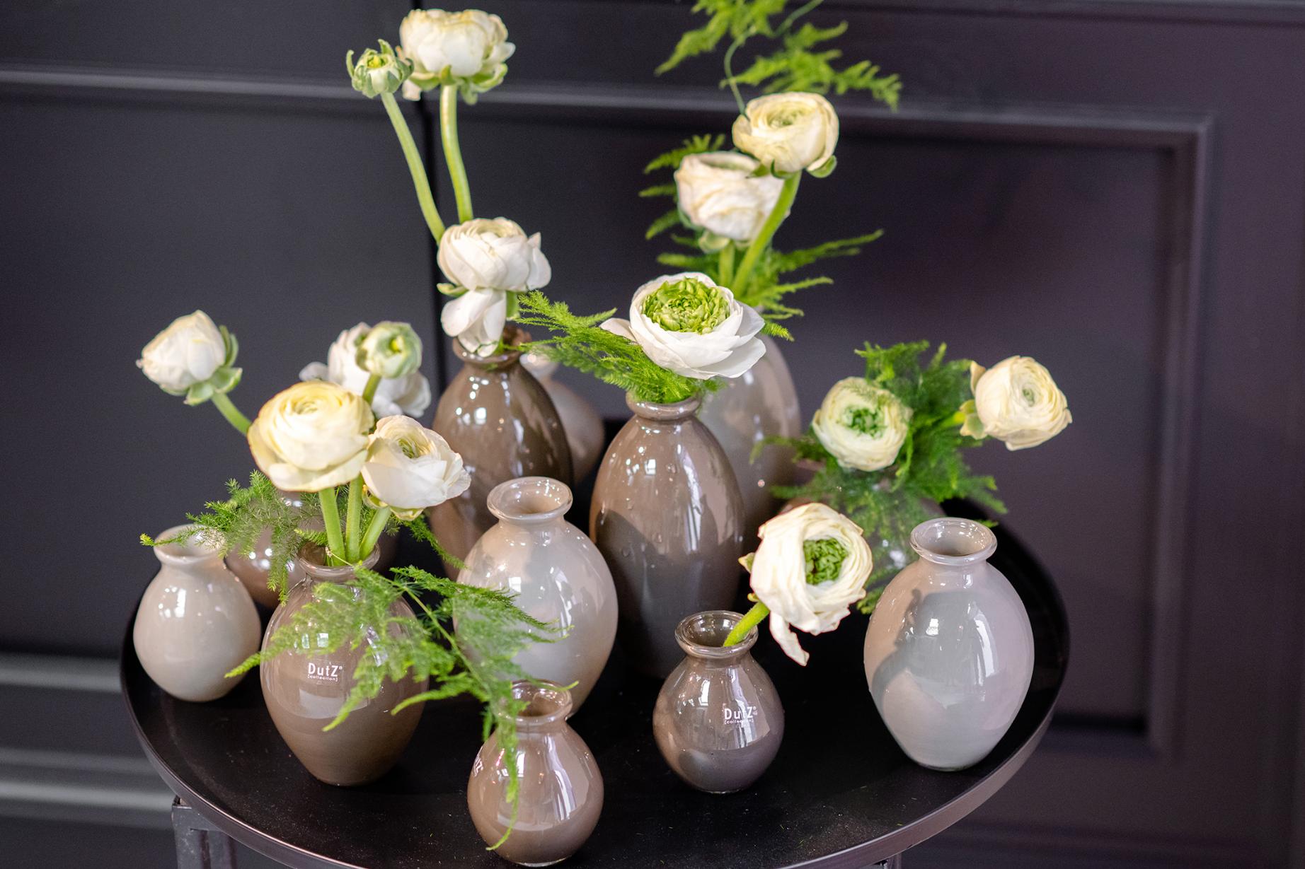 Taupe Mix Bud Vase Set of 24