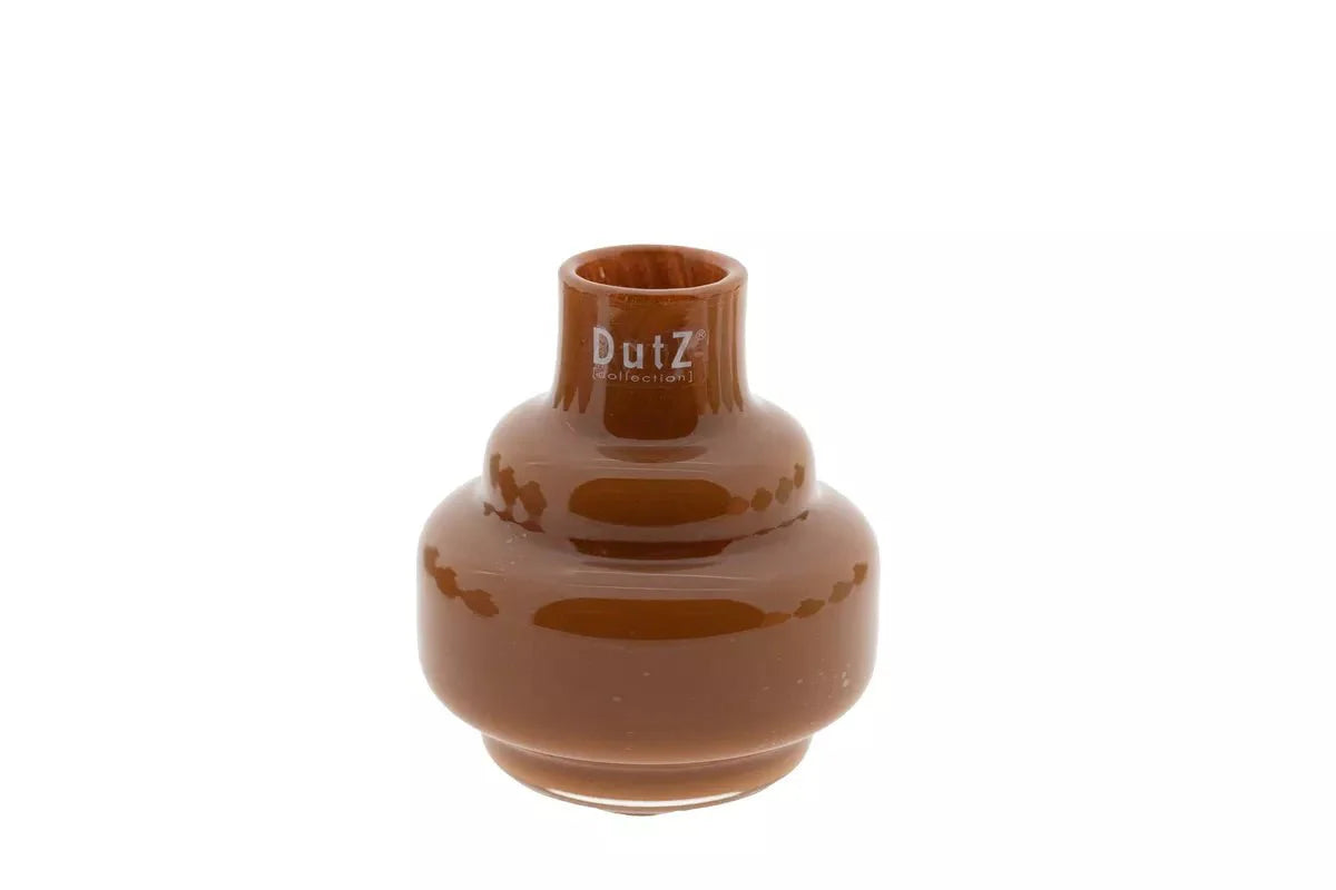 Small Mouth Blown Glass Vase
