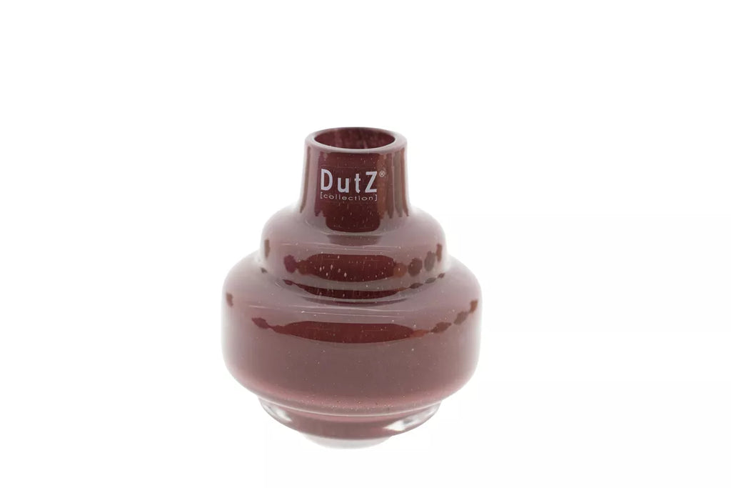 Small Mouth Blown Glass Vase