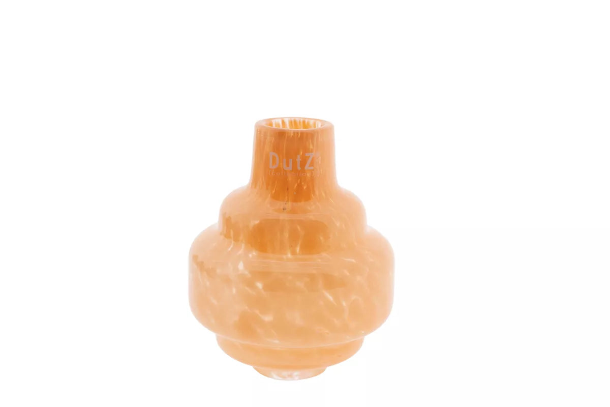 Small Mouth Blown Glass Vase