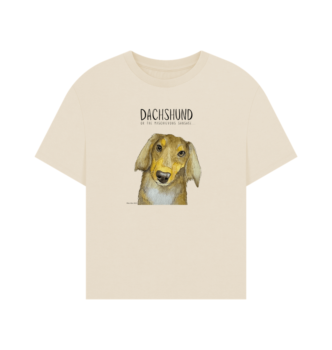 Long Haired Dachshund Women's Relaxed Fit T-Shirt