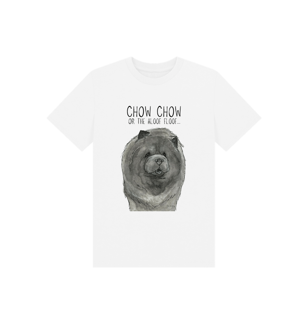 Blue Chow Chow Kids T-Shirt for Young Dog Lovers