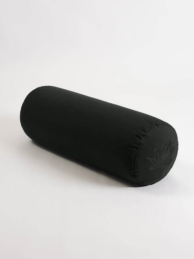 Organic Cotton Buckwheat Lotus Meditation Bolster Cushion
