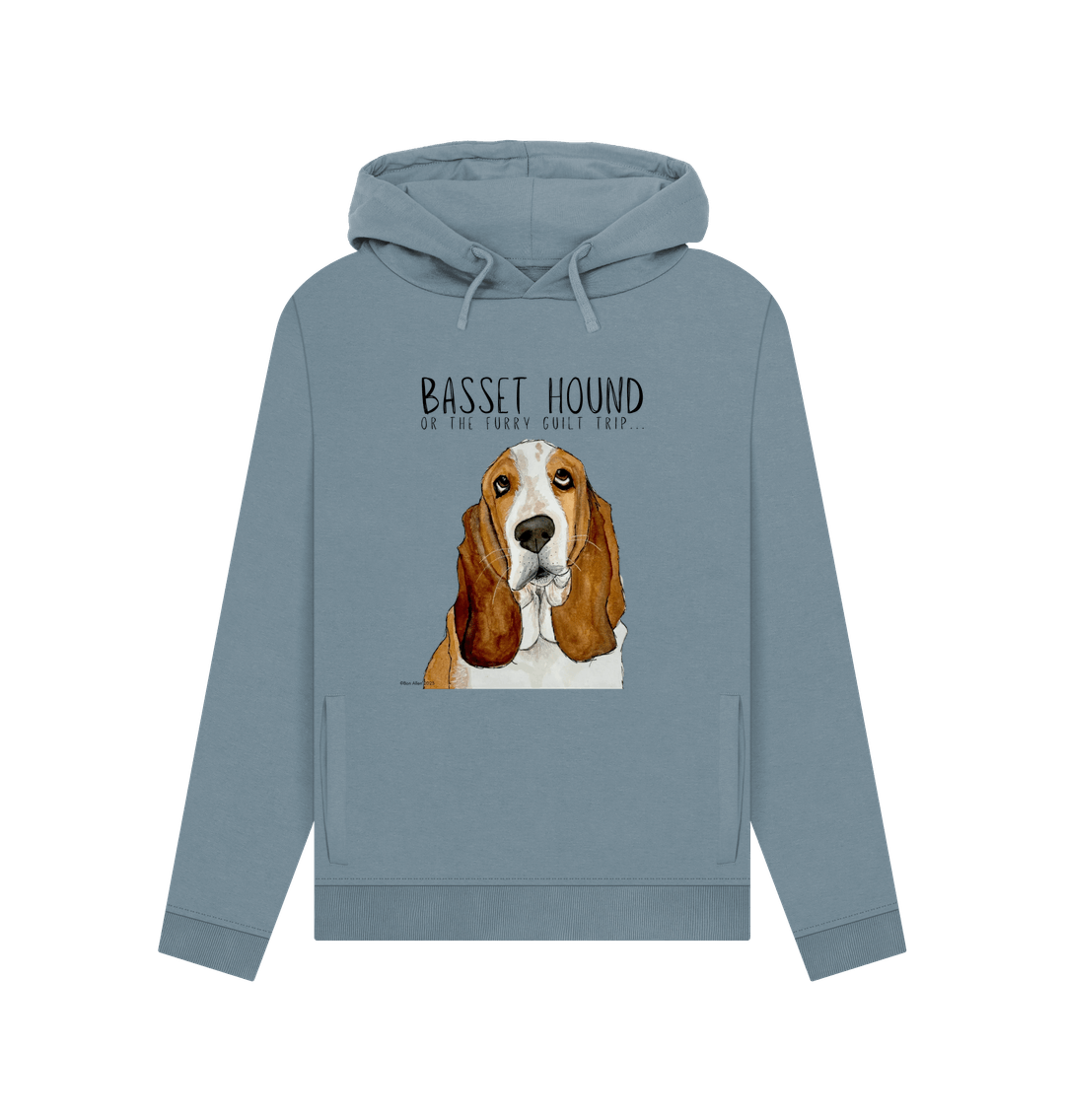 Basset Hound Women's Hoodie Cozy Guilt Trip