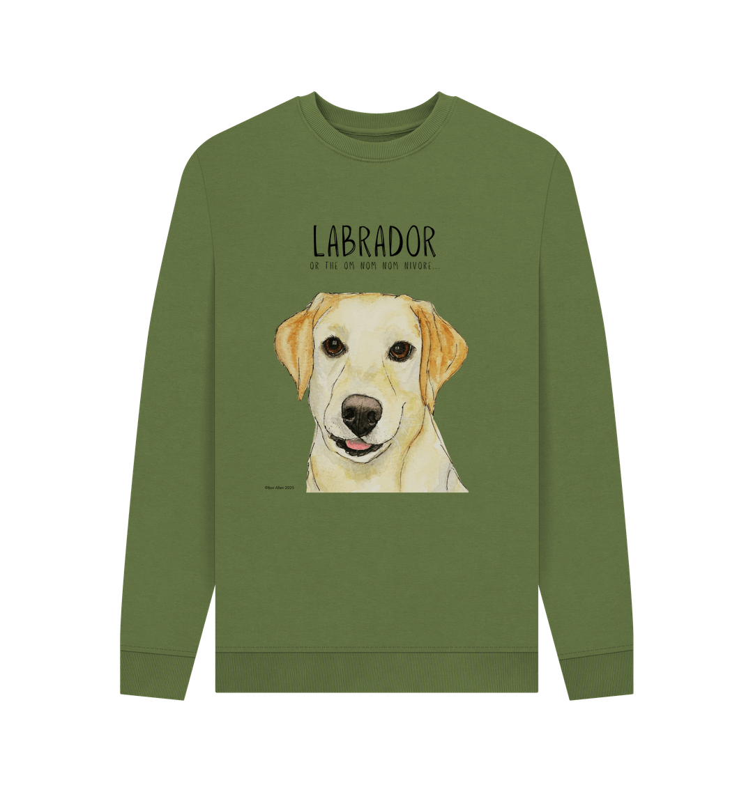 Feast Mode Activated Yellow Labrador Sweatshirt