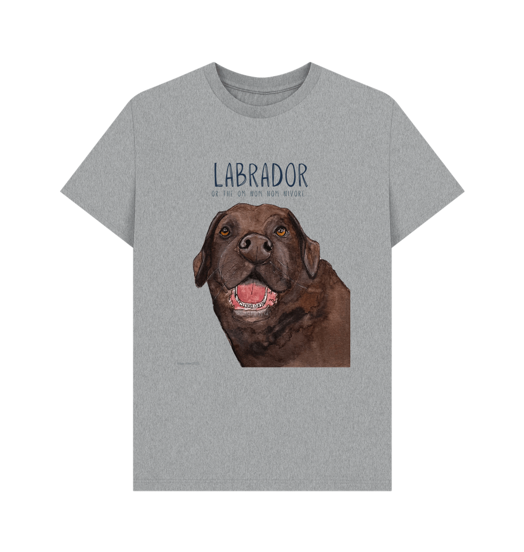 Chocolate Labrador Snack Goals Men's T-Shirt