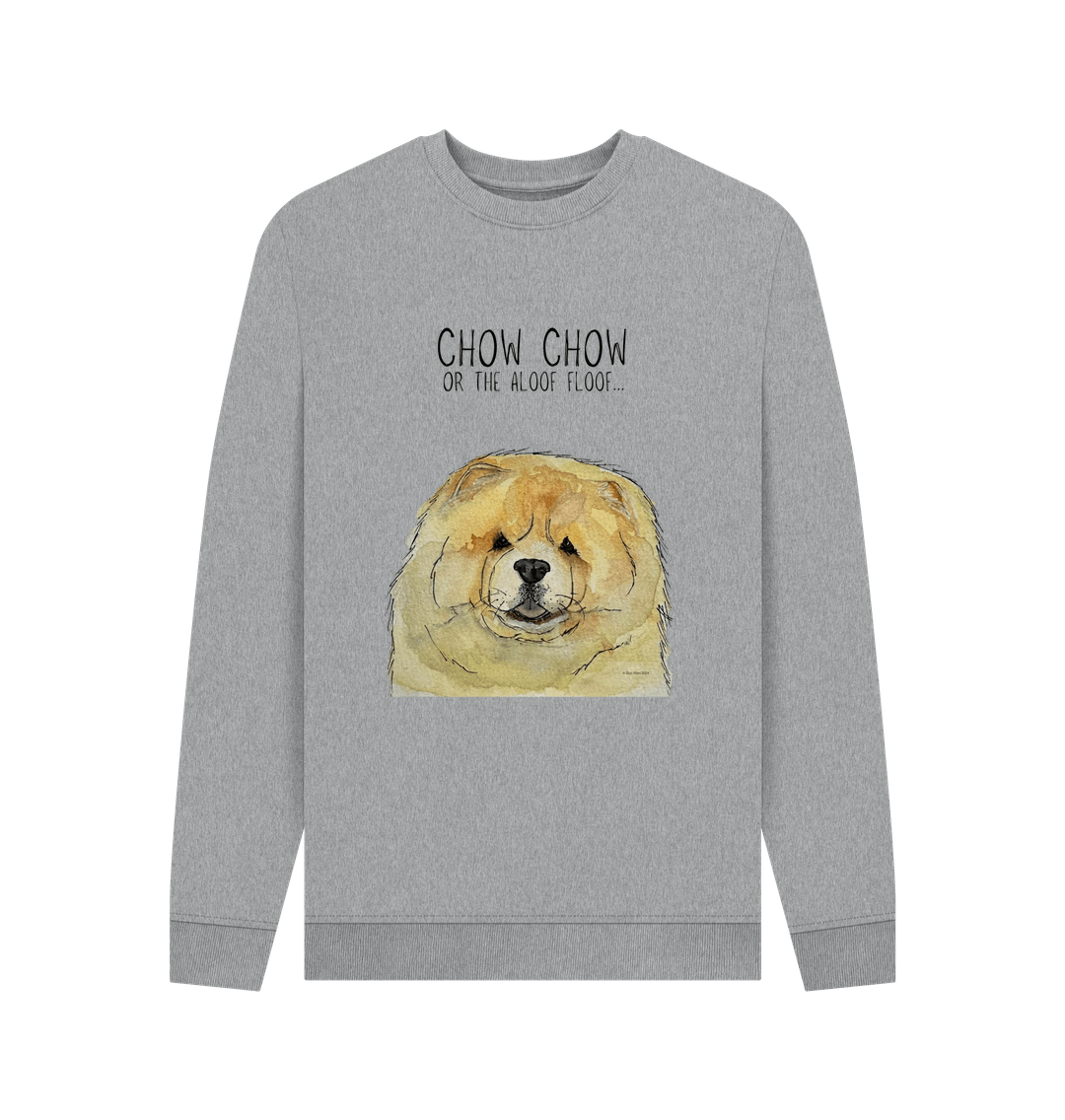 Fawn Chow Chow Aloof Floof Men's Crewneck Sweatshirt