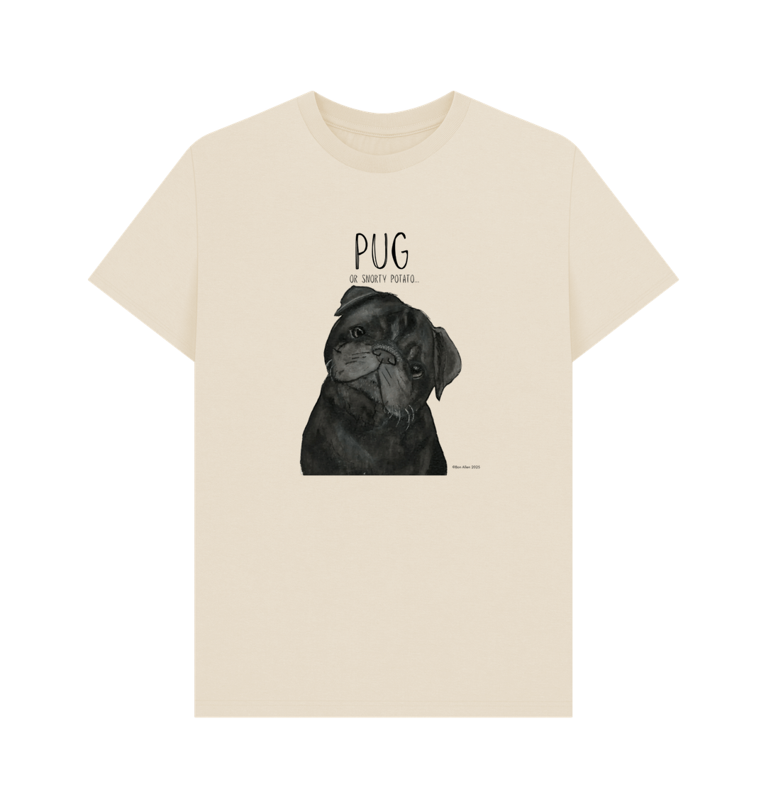 Snorty Potato Men's T-Shirt for Pug Lovers