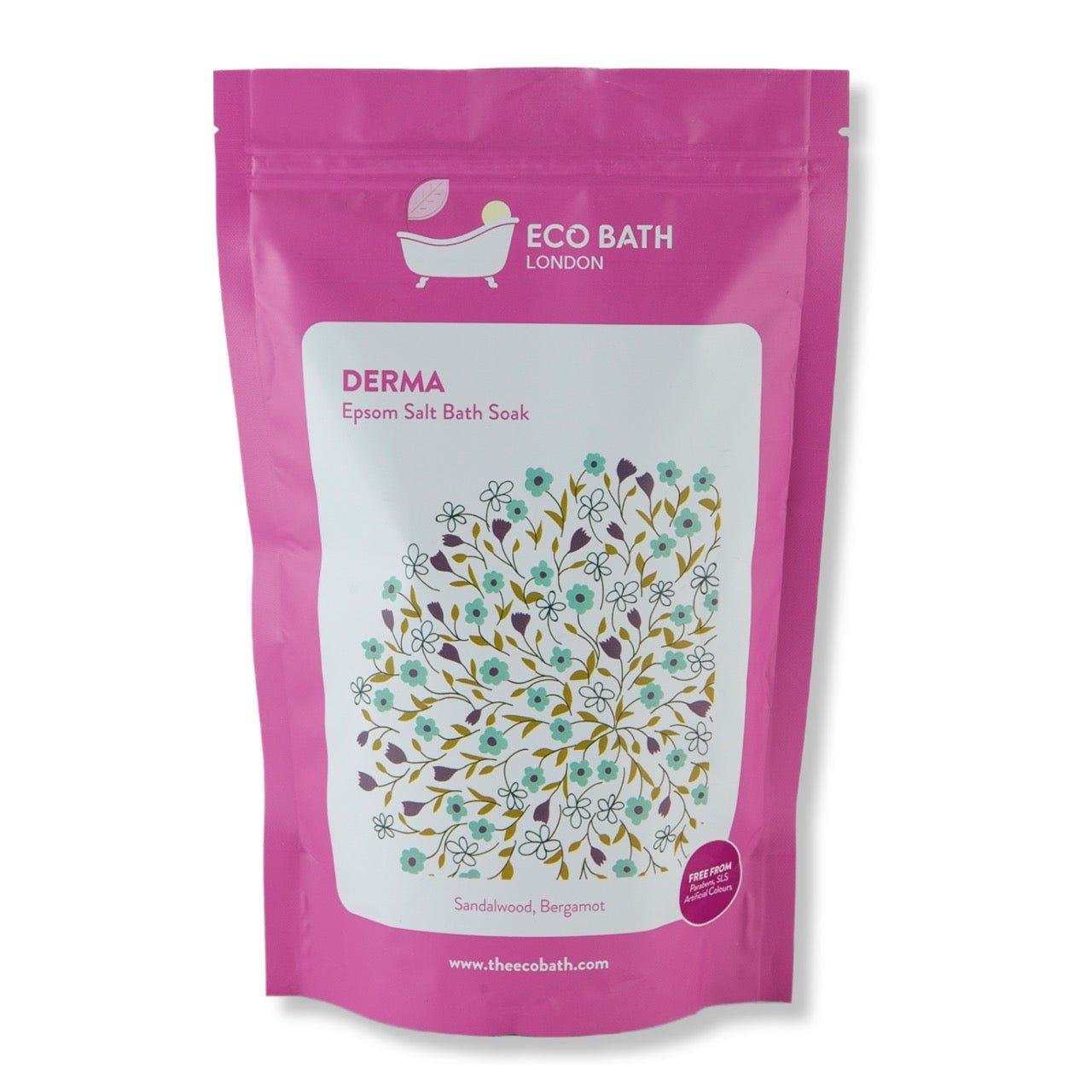 Derma Epsom Salt Bath Soak 500g and 1000g Pouch