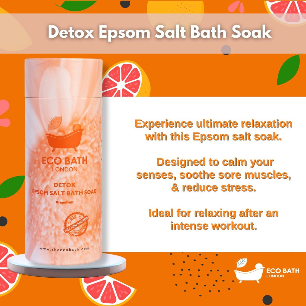 Detox Epsom Salt Bath Soak with Grapefruit