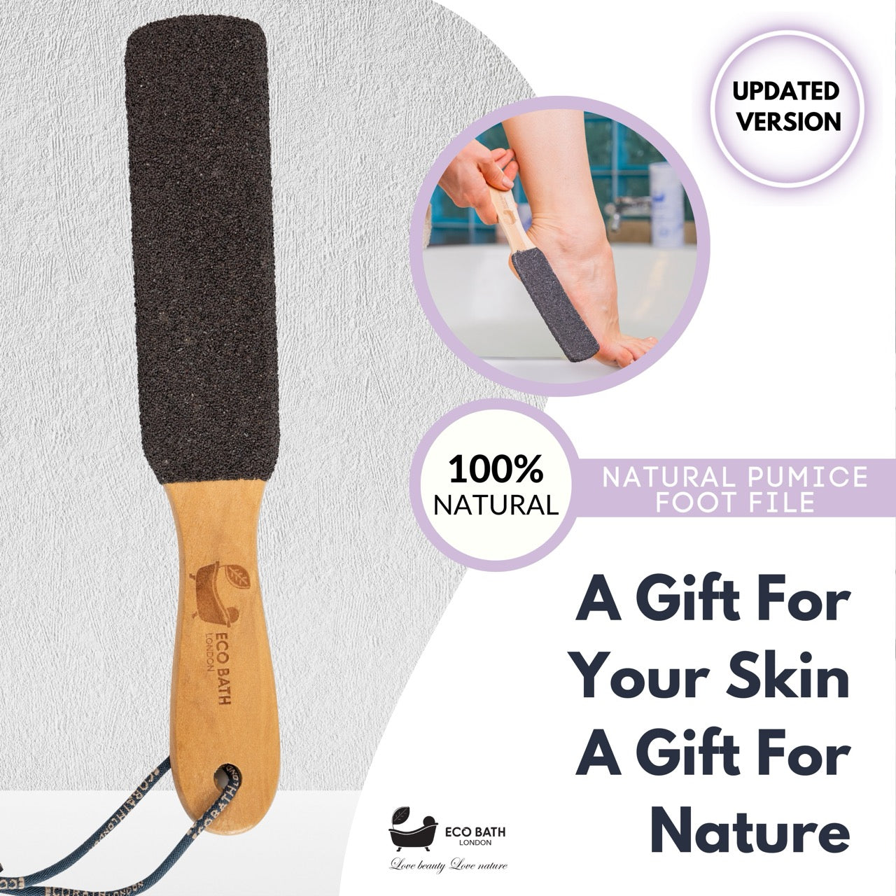 Natural Pumice Foot File Collection