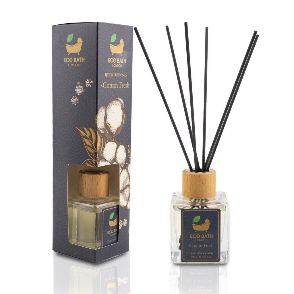 Cotton Fresh Reed Diffuser 100ml Natural Home Fragrance