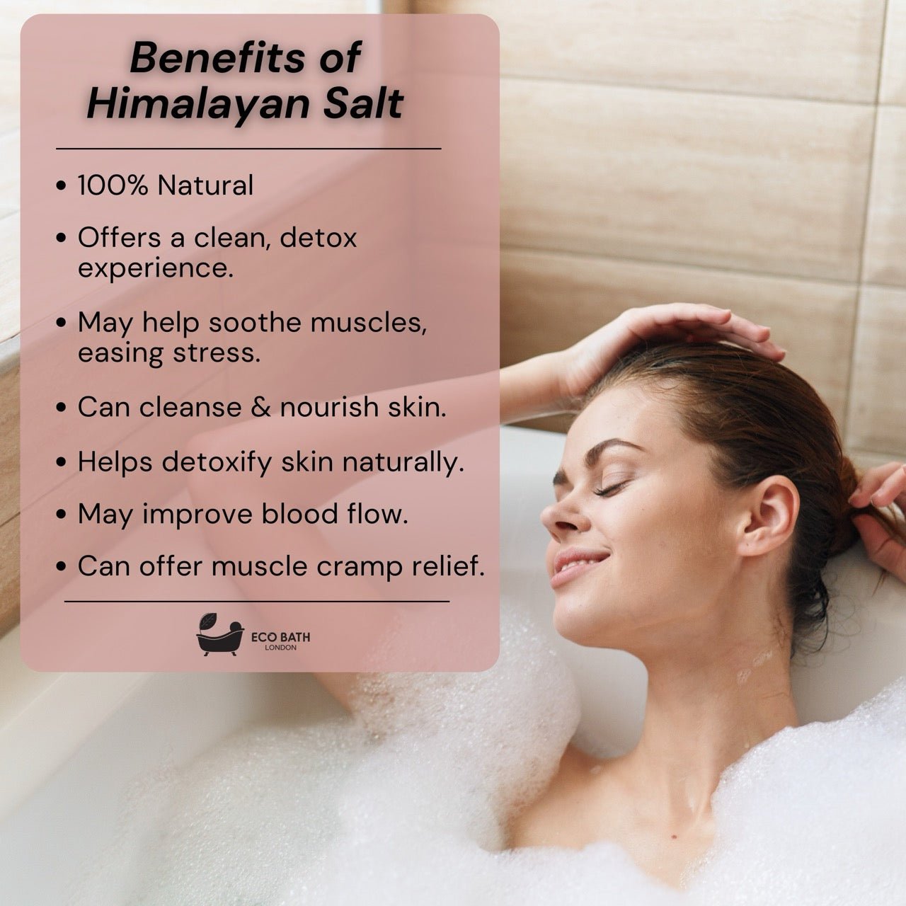 Lavender Pink Himalayan Bath Salt 300g