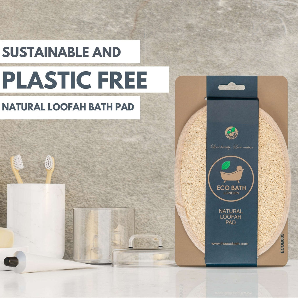 Natural Loofah Pad for Exfoliating Bath and Shower