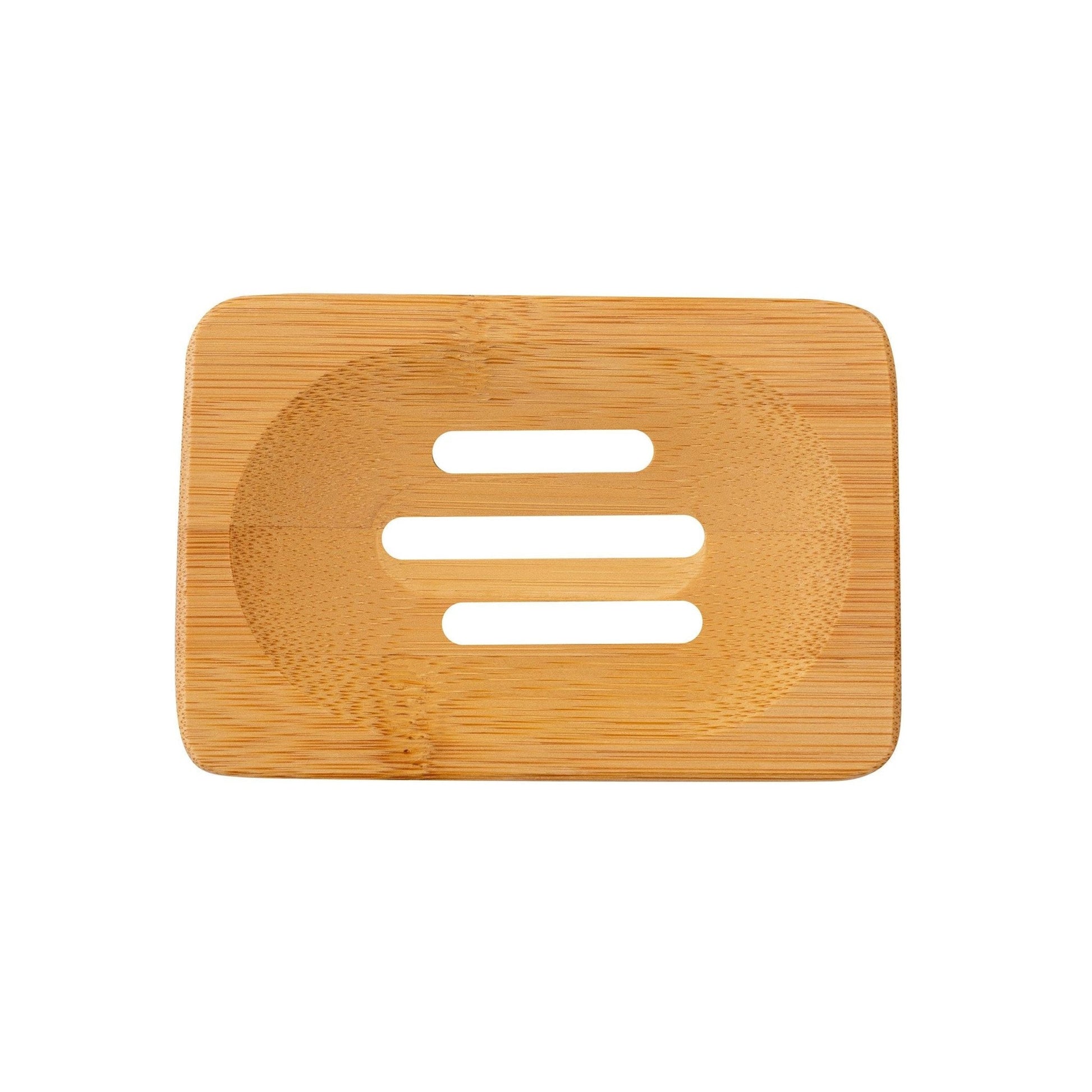 Natural Wooden Soap Dish Collection in Olive Wood and Bamboo
