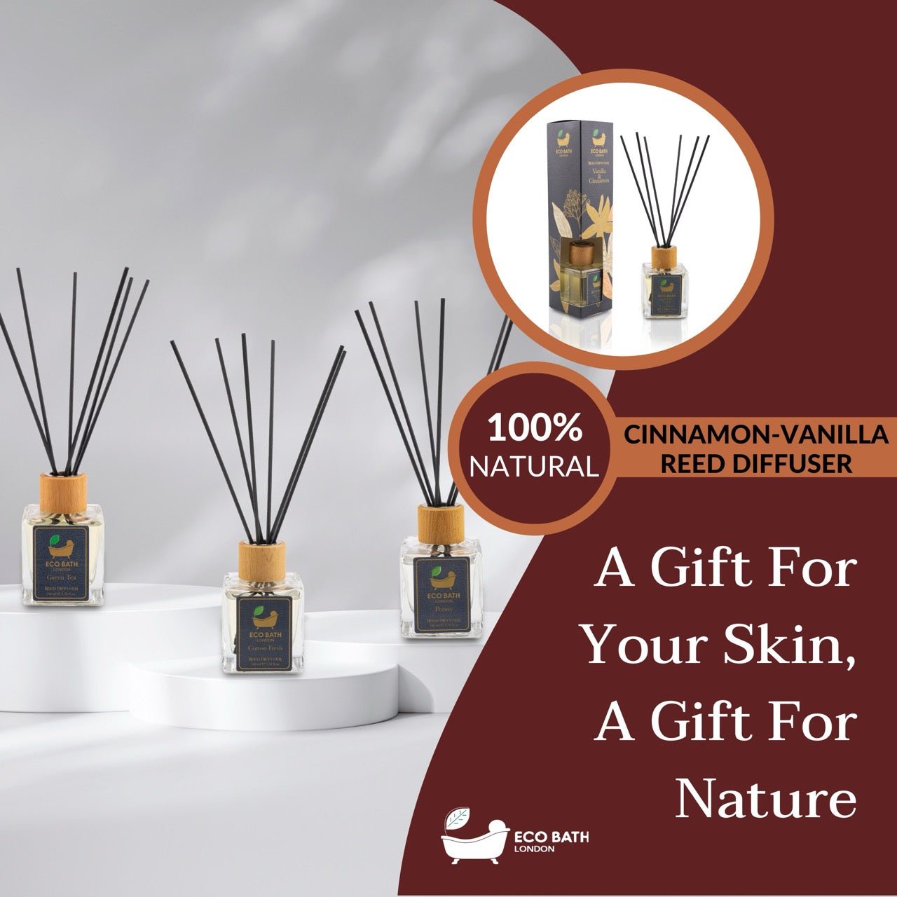 Vanilla Cinnamon Reed Diffuser 100ml