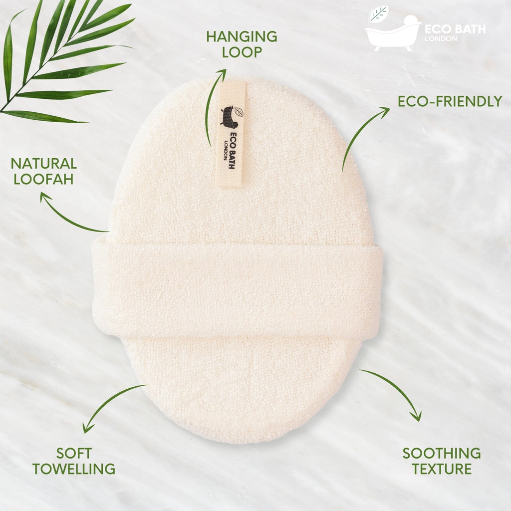 Natural Loofah Bath Scrubber