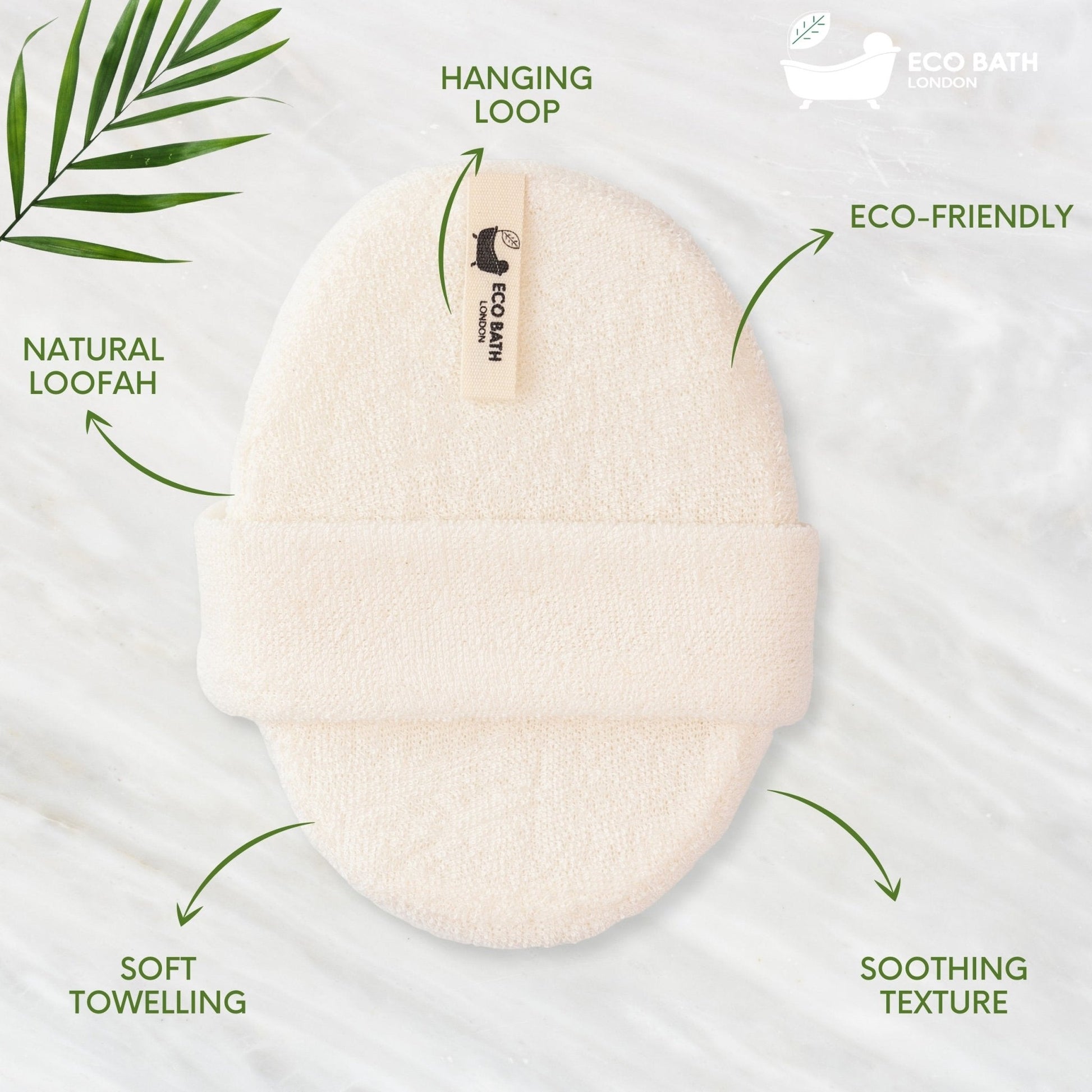 Natural Loofah Bath Scrubber