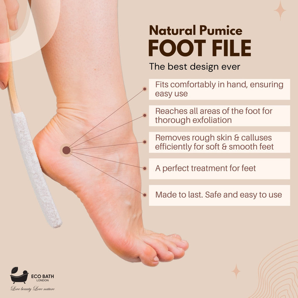 Natural Pumice Foot File Collection