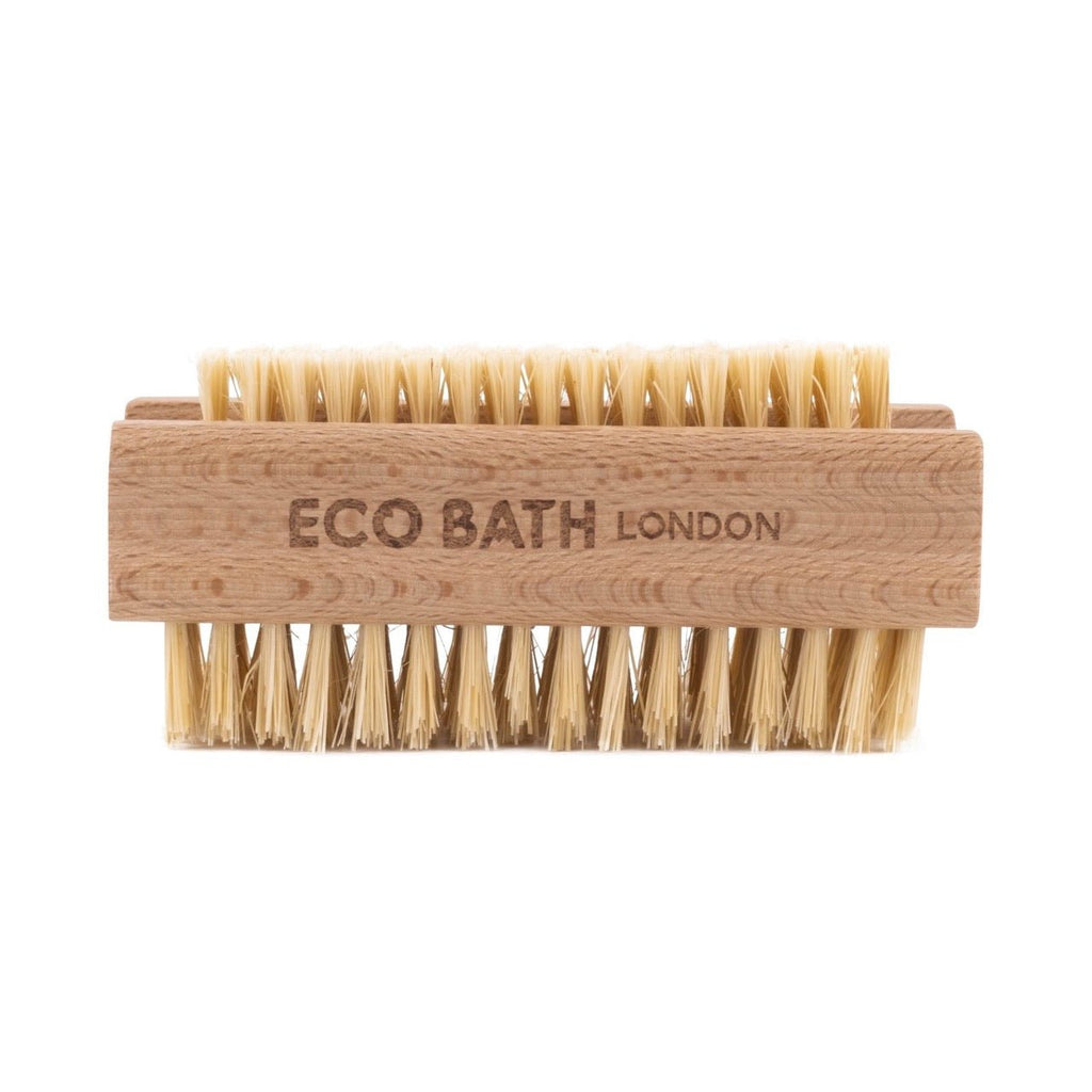 Natural Sisal Nail Brush in Beech, Walnut or Olive Wood