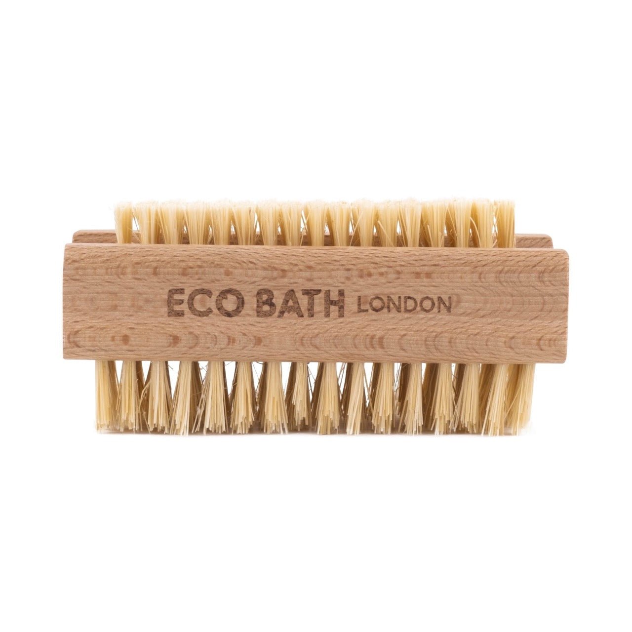 Natural Sisal Nail Brush in Beech, Walnut or Olive Wood